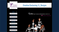 Desktop Screenshot of creative-costuming.com